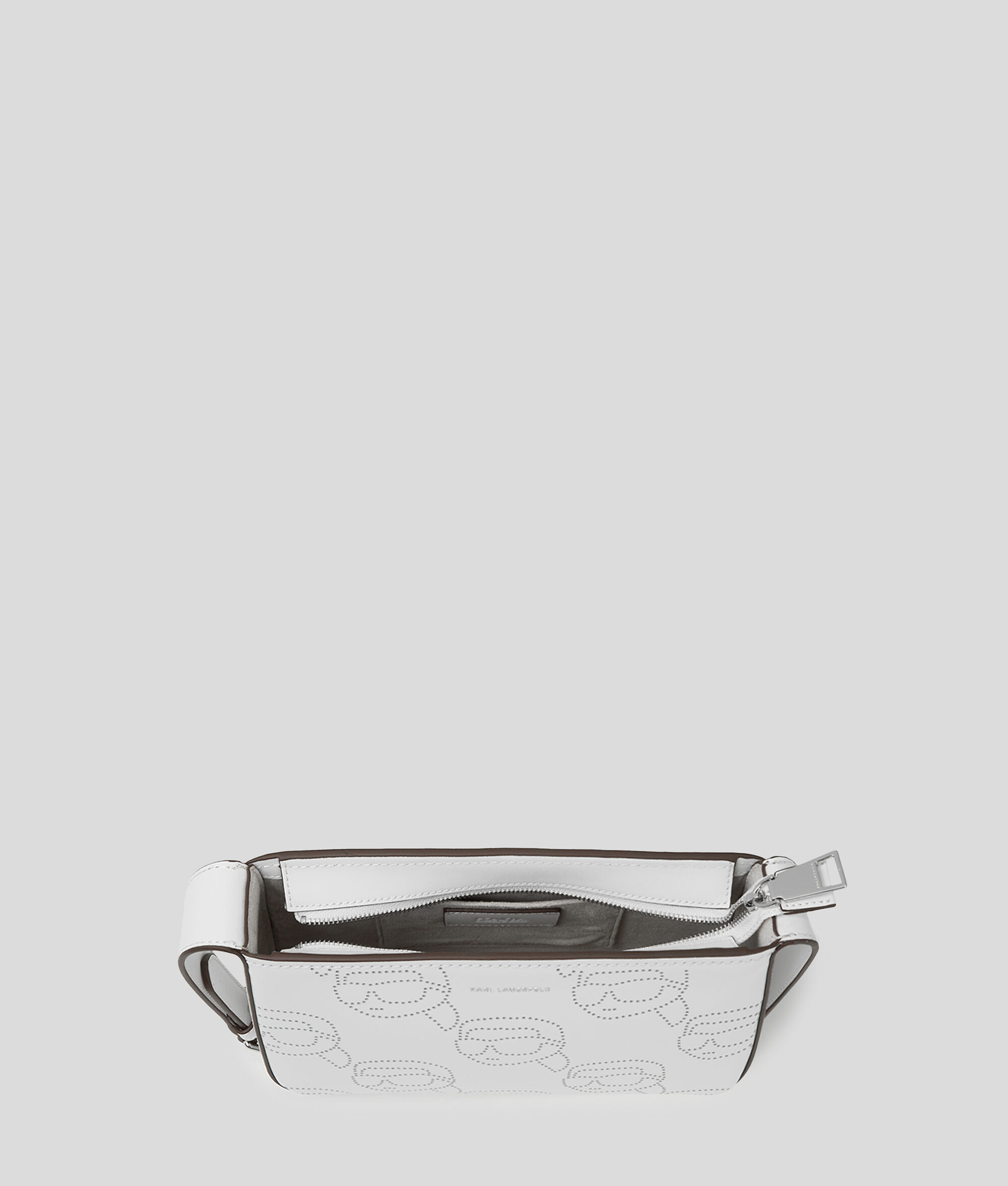 (image for) First-Class K/Ikonik Perforated Shoulder Bag